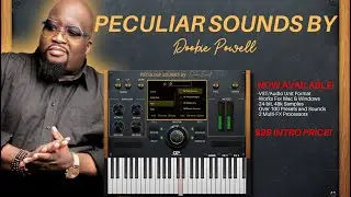 Peculiar Sounds By Doobie Powell VST/AU Plugin Now Available!