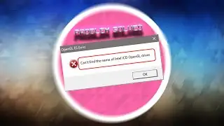 osu bug error problem (Can't find the name of intel ICD OpenGL driver)
