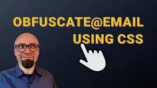 CSS Email Obfuscation - Create a Clickable Link