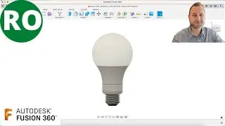 Fusion 360 | Modelarea unui Bec 3D | Rapid și Simplu