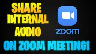 How to share video sound on ZOOM meeting | How to SHARE internal sound on ZOOM Meeting