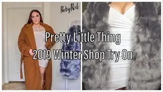 Pretty Little Thing 2019 Winter Shop Try-on Haul | Ruby Red