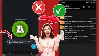 Obb/data folder access restriction - this folder has android access restriction Zarchiver (2024)