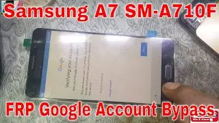 samsung a710f 7 frp bypass without pc hard reset factory reset code YouTube update problem solution