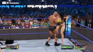 🔥🔥Iron Man Match - Goldberg vs Holly Luyah : WWE 2K22🔥🔥