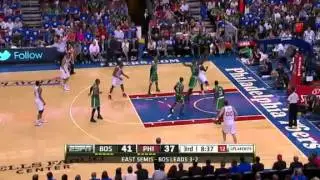 Philadelphia Sixers vs. Boston Celtics Game 6 Recap Round Two (05/23/2012)