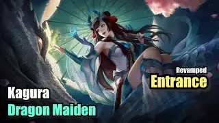 Kagura Dragon Maiden Entrance Epic Limited Skin (Upscale 4K) Mobile Legends