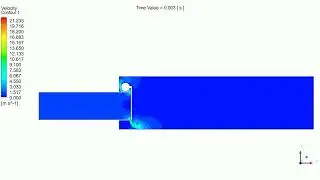 Non-Return Valve, CFD Simulation ANSYS Fluent Training