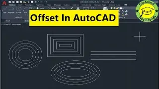 How to Offset in AutoCAD | Offset Command In AutoCAD