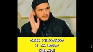 Ким зино килса 3 та бало келади унга
