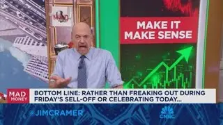 Jim Cramer breaks down last week's sell off and today's rally