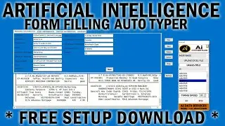 Form Filling Auto Typing Software |Form Filling Auto Typer |Form Filling Automation |Auto Fill Form