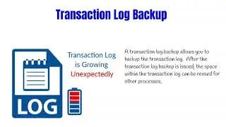 How to Backup Transaction Log SQL Server