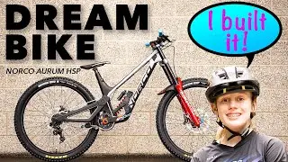$$$ 12yo girl builds her dream DH bike | Norco Aurum HSP $$$