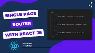 React Router For Single Page Application