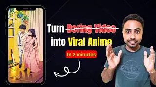 Unleash Your Inner Animator Convert Videos to Anime Style for YouTube! 🎬 | Viral cartoon dance video