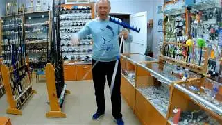 Как с помощью адаптера от Флагман и трёх стоек под удилища, сделать треногу прям на рыбалке.