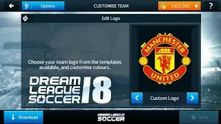 How To Import Manchester United logo And kits In Dream league Soccer 2018!!