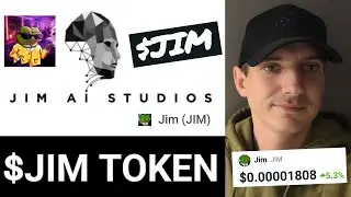 $JIM - JIM AI STUDIOS TOKEN CRYPTO COIN HOW TO BUY CHATBOT PEPE ROAST PRAISE HIM ETHEREUM ETH SWAP