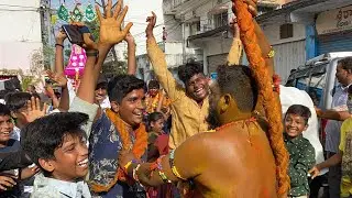 Potharaju Dance 2021 | Potharaju Dance at Khairatabad Bonalu 2021 | Bonalu Dance in Hyderabad