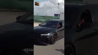 CRAZY Black Audi RS6 Acceleration (825HP)