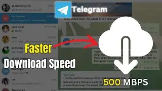 Get Faster Download Speed | 500 MBPS | Telegram
