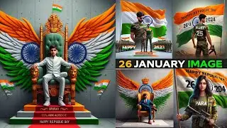 26 January Special Ai Trending Name Image Editing | Republic Day Ai Photo Editing  #ai #republicday