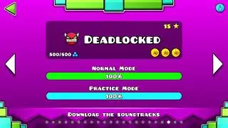 Geometry Dash 100% (Level 20: Deadlocked)