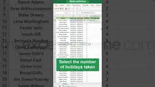 Count Working Days in Excel 👍