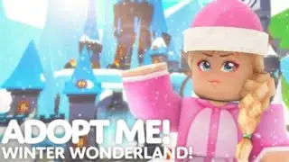 🎄Обследуем зимнюю локацию в Roblox adopt me❄
