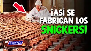 ¿Cómo Se Hacen Los Snickers? [Proceso En Fábrica]