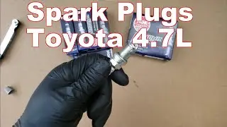 How to Replace Spark Plugs on a Toyota Sequoia and Toyota Tundra 4.7L