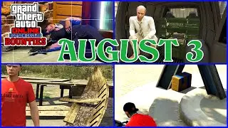 MADRAZO'S BOUNTY, GUN VAN, SHIPWRECK & G'S CACHE LOCATION TODAY AUGUST 3 IN GTA ONLINE