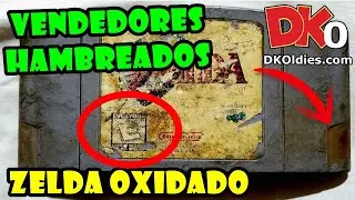 Vendedores Hambreados - un Zelda Ocarina of Time de N64 OXIDADO y un GBA SP con ESMALTE - Episodio 3