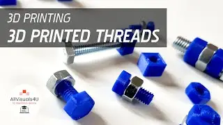 3D Printing Threads - 3D Printed Thread - FreeCAD Thread Tutorial