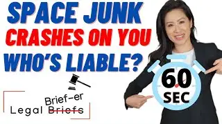 Struck by Space Junk? Who is Liable? Attorney Thien-Vu Hogan Lets You Know! | 
