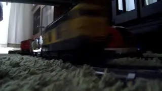 LEGO Train Action And Crashes