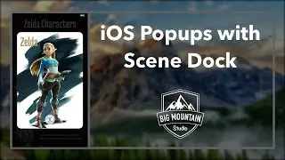 Modal Popups using the Scene Dock - Zelda App (iOS, Xcode 8, Swift 3)