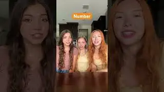 Sister Telepathy Test 👀 (Headphone warning 🤣) | Triple Charm 