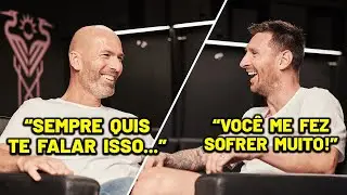 MESSI E ZIDANE FAZEM REVELAÇÃO INCRÍVEL EM ENTREVISTA ÉPICA