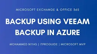 Veeam Backup for Office 365 in Azure