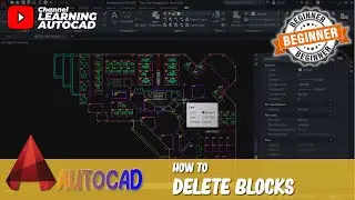 AutoCAD How To Delete Blocks