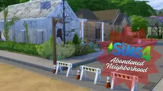 Abandoned Neighborhood Sims 4 Speedbuild