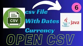 Read CSV File With Date And Number Type | CsvDate and CsvNumber in OpenCSV Java | OpenCSV In Java