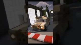 Как построить военную машину в Майнкрафт? 