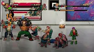 Пробуем пройти уровни Streets of Rage 4 с Валерой на Мании+ #3.