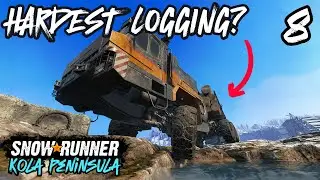 Is STRATEGIC RESERVE the HARDEST logging in the game? | SnowRunner Kola Peninsula