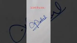 Rahul Signature 