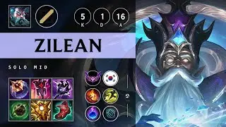 Zilean Mid vs Yone - KR Master Patch 25.11