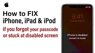 Unlock Disabled iPhone without Passcode | How to Bypass "iPhone is Disabled" On Any iPhone 2023